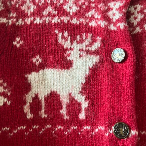 Polo Ralph Lauren Knit Holiday Reindeer Cardigan - Picture 2 of 8
